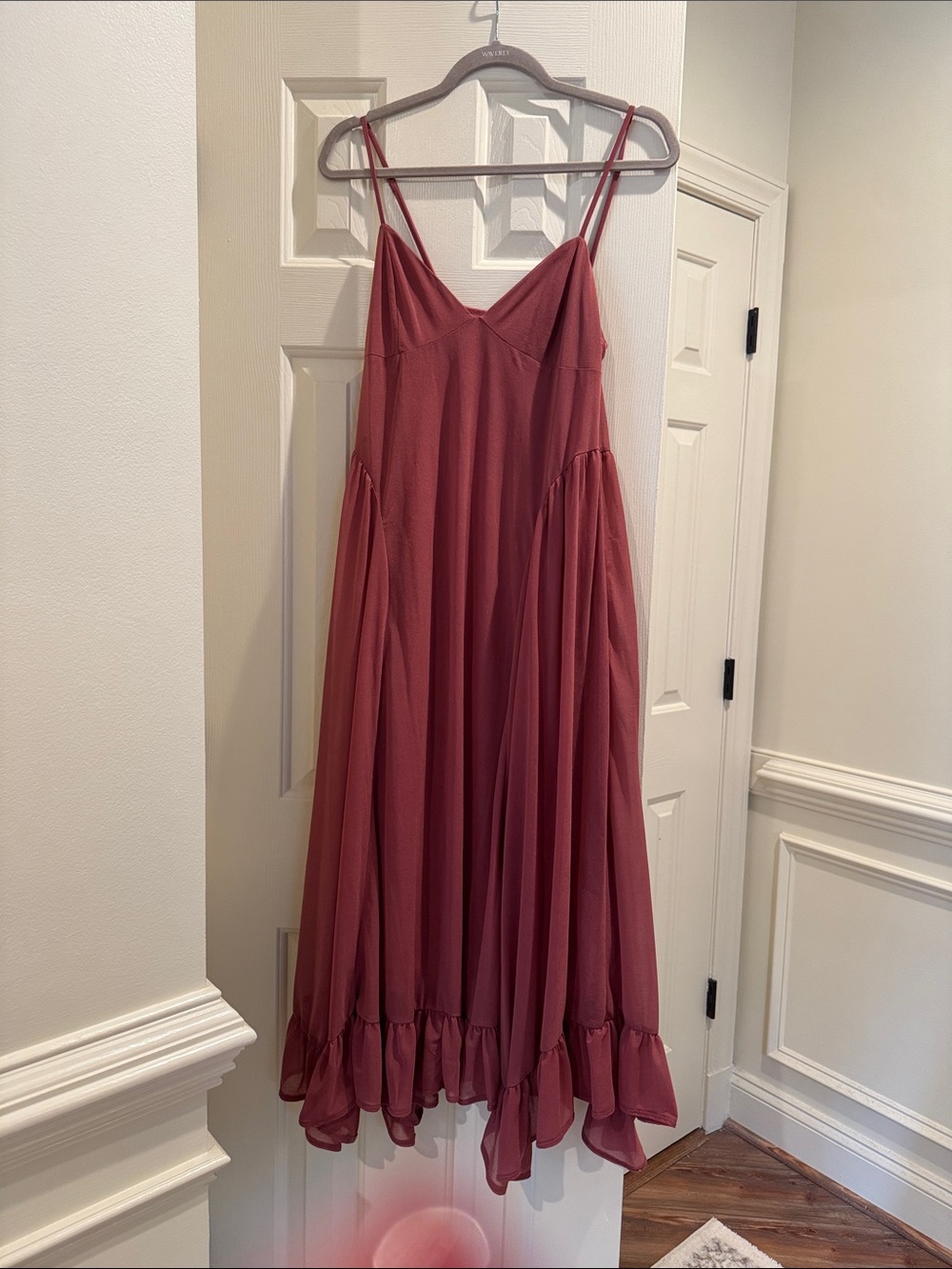 Women’s gorgeous berry colored dress NWT